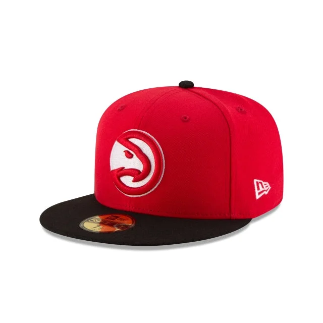 baseball cap for little leagues-Atlanta Hawks 2Tone 59FIFTY Fitted Hat