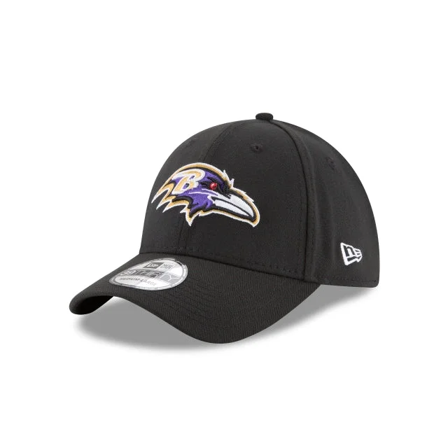 baseball cap with dry humor-Baltimore Ravens Team Classic 39THIRTY Stretch Fit Hat