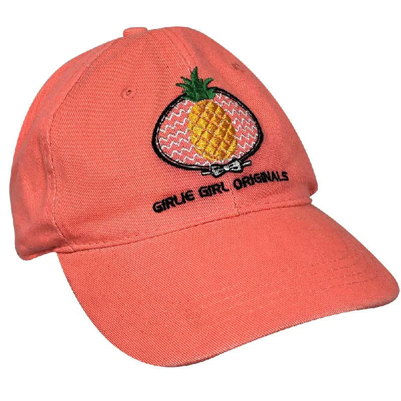 baseball cap for action sports-CHB-493 Pineapple Cap Coral