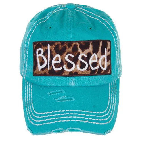 baseball cap for divers-KBV-1112 Blessed Cap Turq