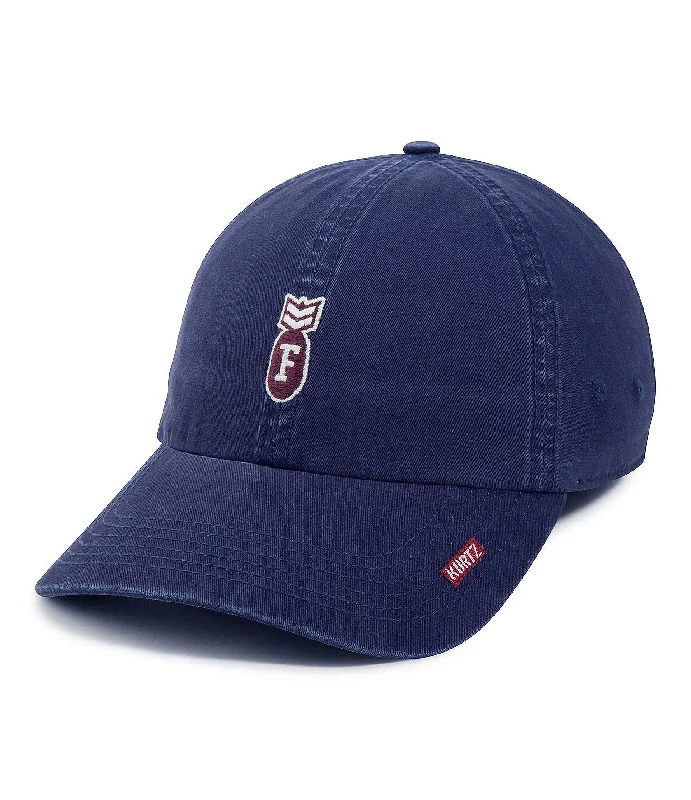 baseball cap with group initials-F-Bomb Baseball Cap