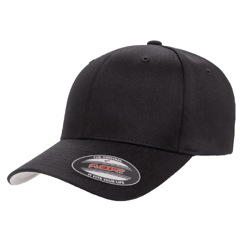 baseball cap for RV campers-Flexfit Wooly Combed Cap XS