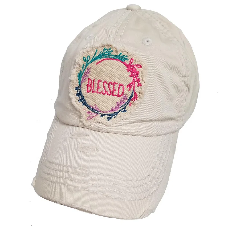 baseball cap for twilight jogs-KBV-1139 Blessed Cap Stone