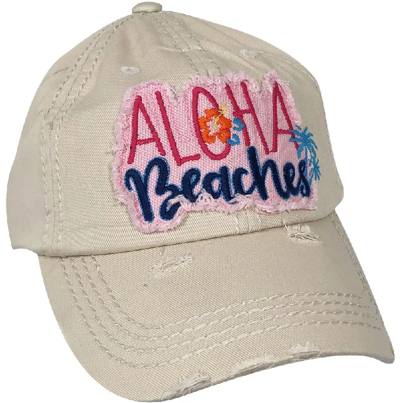 baseball cap with psychedelic prints-KBV-1199 Aloha Beaches Cap Stone