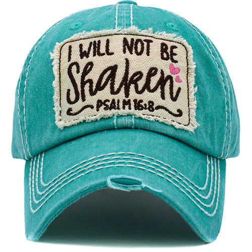 baseball cap for cricket fans-KBV-1503 Shaken Turq