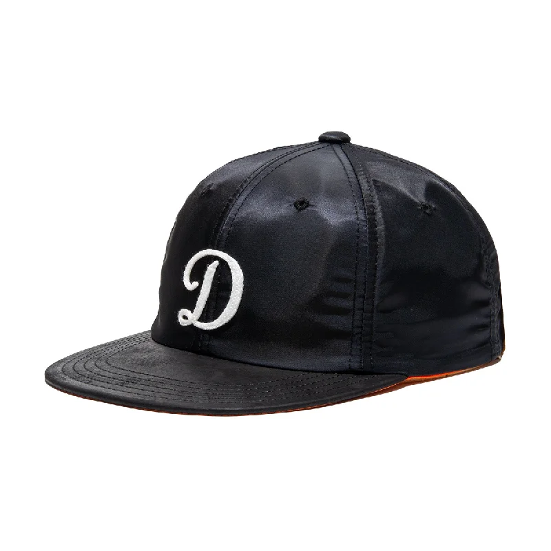 baseball cap with eye-catching logos-MA-1  MID PROFILE CAP - Black