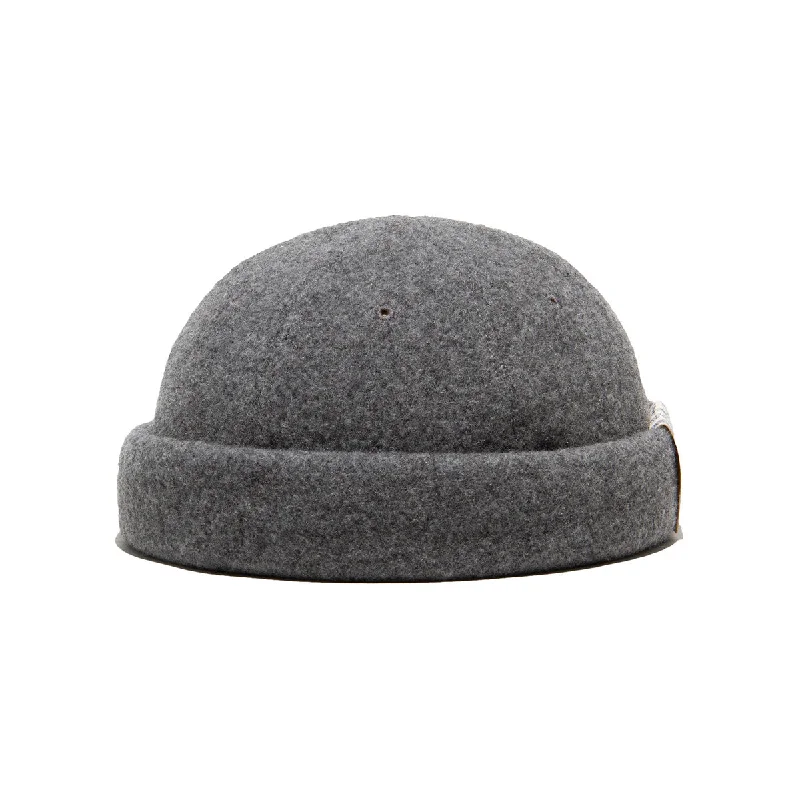 baseball cap with edgy design-MOSSA ROLL CAP - Gray