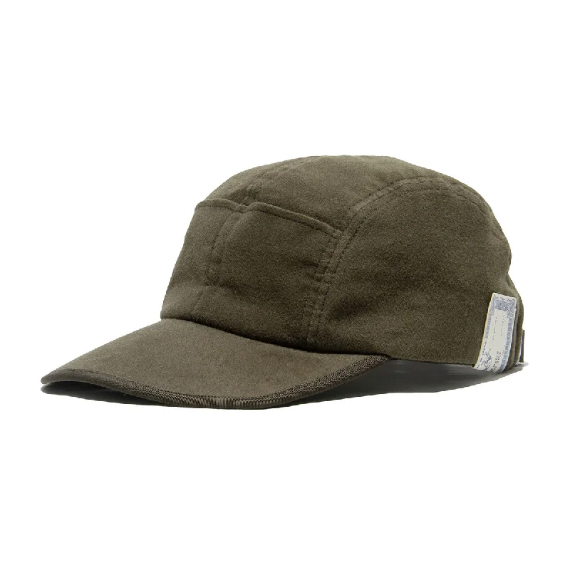 baseball cap with snow camo-STASH CRUISER CAP - Olive