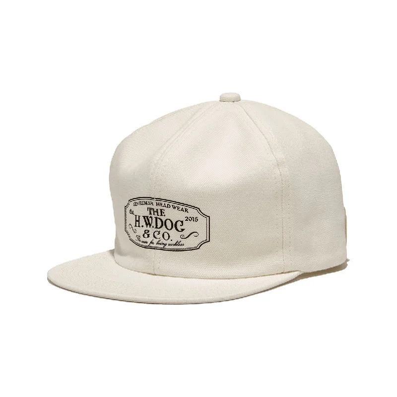 baseball cap with tight fit-TRUCKER CAP - White