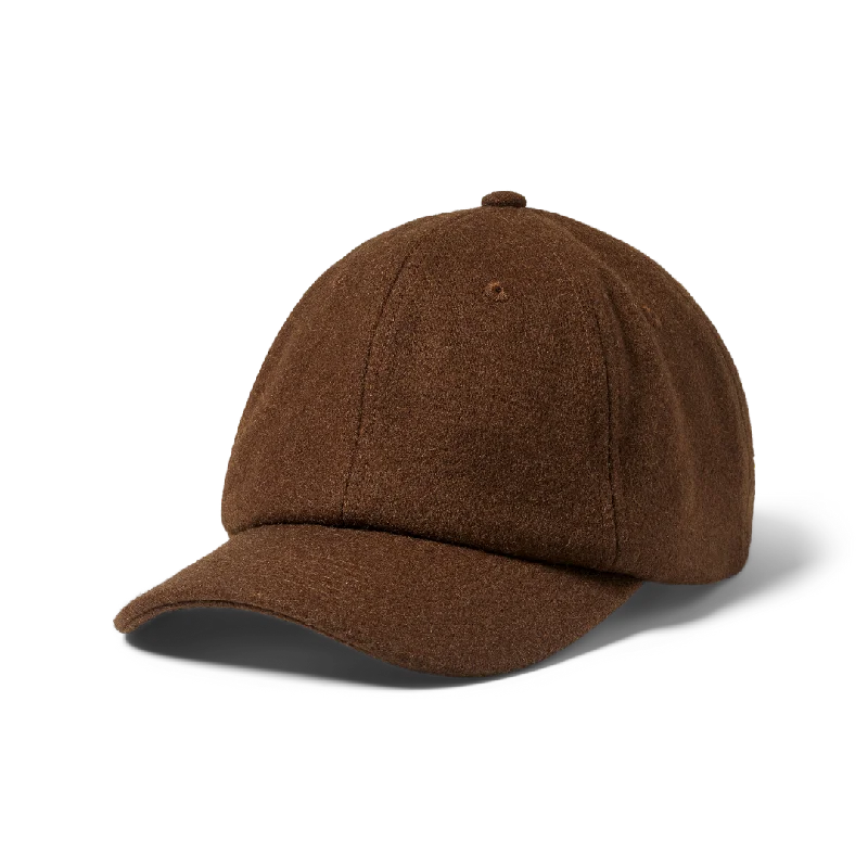 baseball cap for sunny slopes-Lift Down Wool Cap