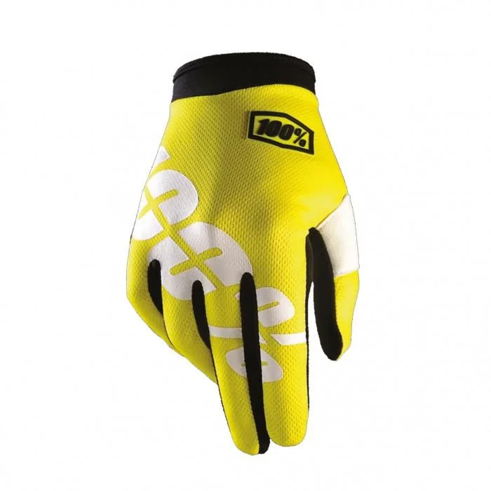 glove with vibrant vibe-  100% - iTrack Neon Gloves