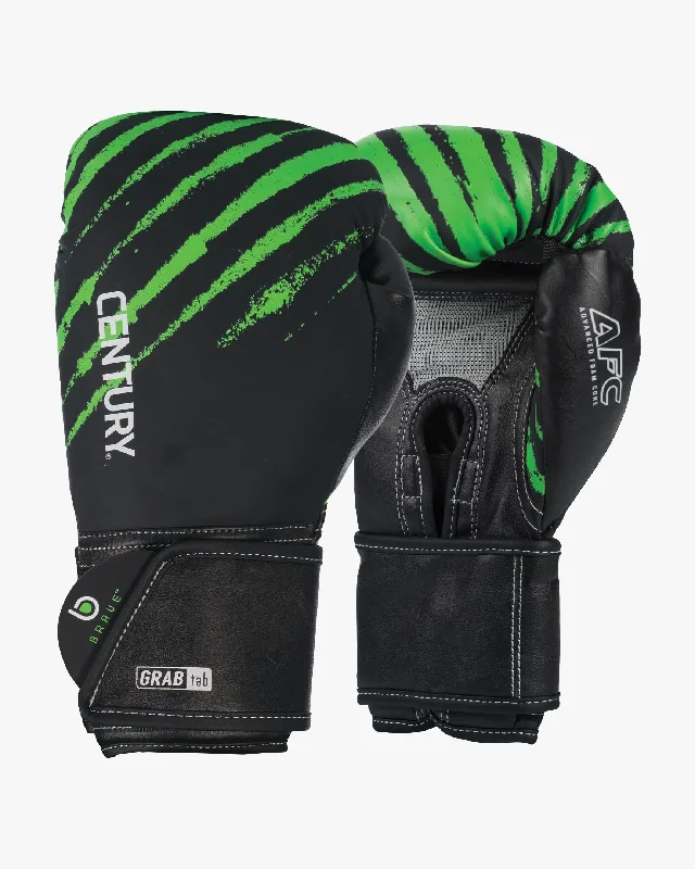 glove for stylish touch-  Brave Youth Boxing Glove - Black/Green