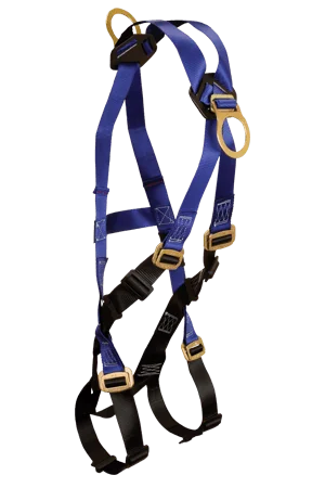 glove for chic edge-  Falltech Contractor 7019A, Climbing/ Cross-over Full Body Harness, Free Shipping