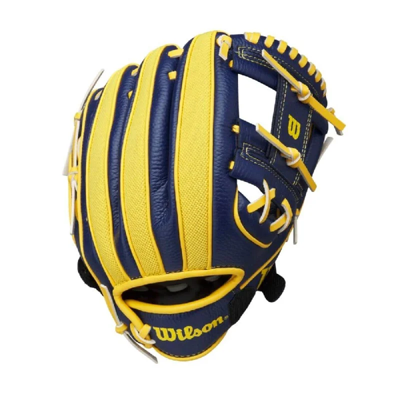 glove for casual chic-  2024 Wilson A200 EZ Catch™ Savannah Bananas 10” T-Ball Glove: WBW10135910