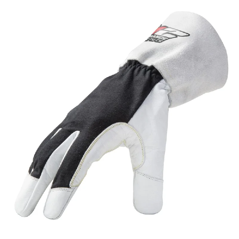 glove for weekend-  212 Performance ARCTIGEC5-05-010 ARC Economy TIG Cut 5 Resistant Goatskin Welding Gloves, Large Black;White