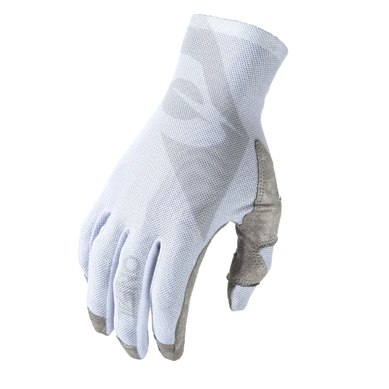 glove with rugged feel-  Airwear Slam V.4 Glove White/Grey