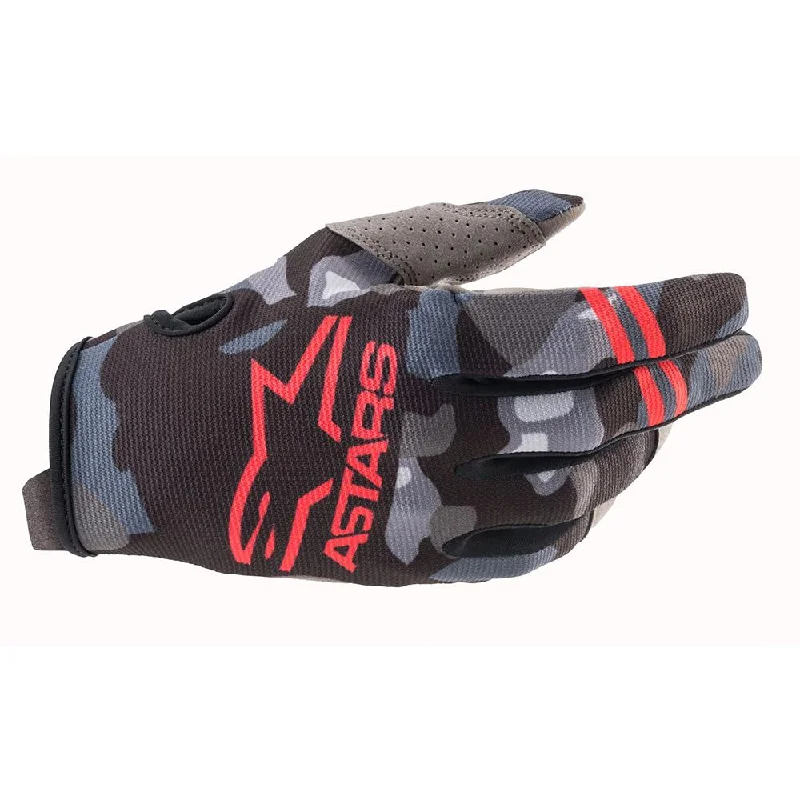 glove with clean line-  Alpinestars - 2021 Radar Camo Gloves