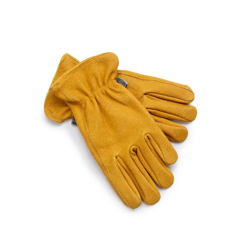 glove with premium-  Classic Work Glove Natural Yellow L/XL