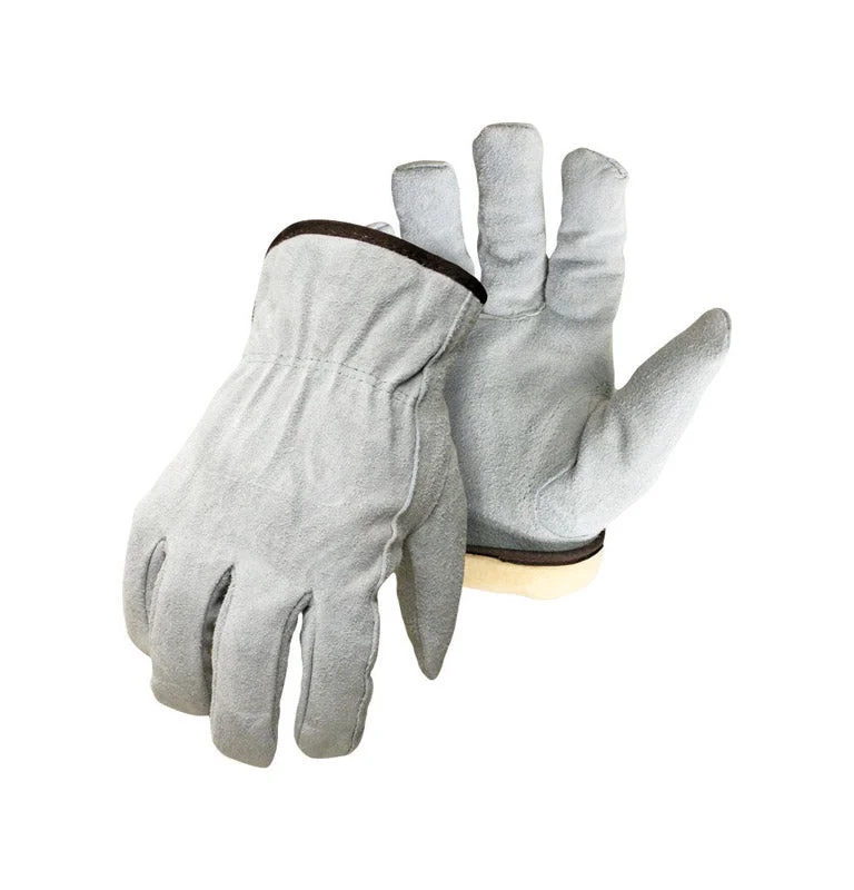 glove with active feel-  Boss Therm Men's Indoor/Outdoor Insulated Gloves Gray L 1 pair