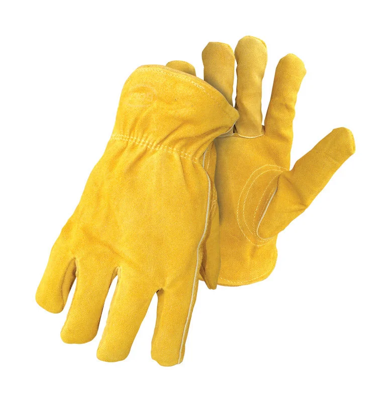 glove for affordable-  Boss Therm Men's Indoor/Outdoor Insulated Driver Gloves Yellow XL 1 pair