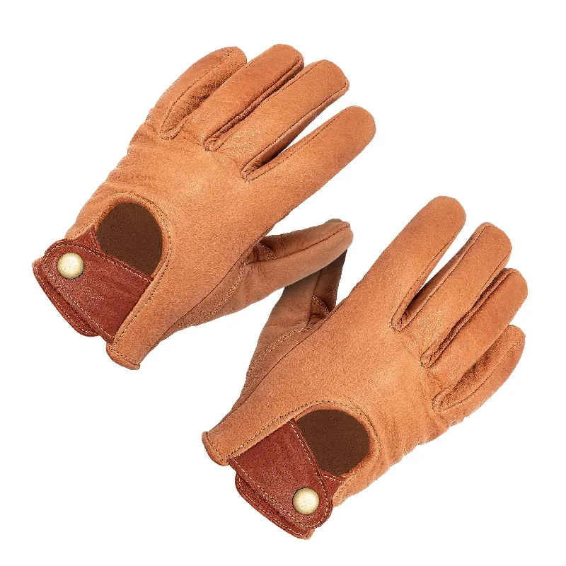 glove with hybrid-  Buffalo Leather Gloves