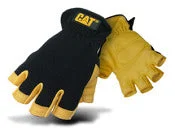 glove with bright look-  Cat Gloves Cat012206j Jumbo Premium Deerskin Half-Finger Gloves