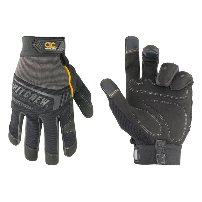 glove with durable touch-  CLC Gloves Black/Gray M 1 pair