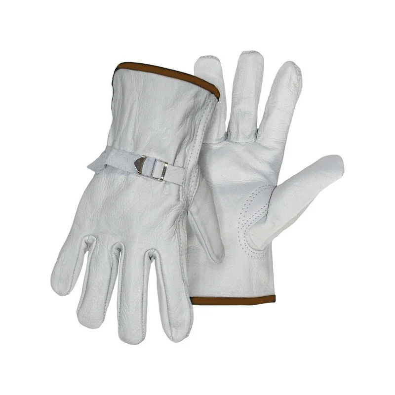 glove for stylish look-  Boss Men's Indoor/Outdoor Driver Gloves Tan XL 1 pair