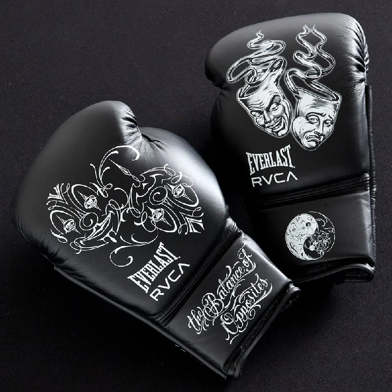 glove with steel finish-  Everlast x RVCA x Mister Cartoon Gloves