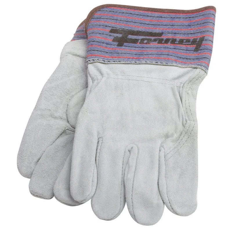 glove with sleek touch-  Forney 12.25 in. Welding Gloves