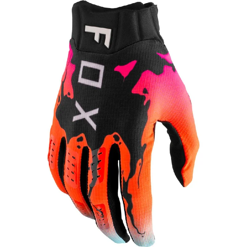 glove with colorful-  Fox - 2021 Flexair Pyre LE Gloves