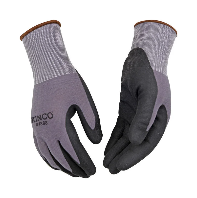 glove with high end taste-  Kinco Men's Indoor/Outdoor Palm Gloves Black/Gray XL 1 pair