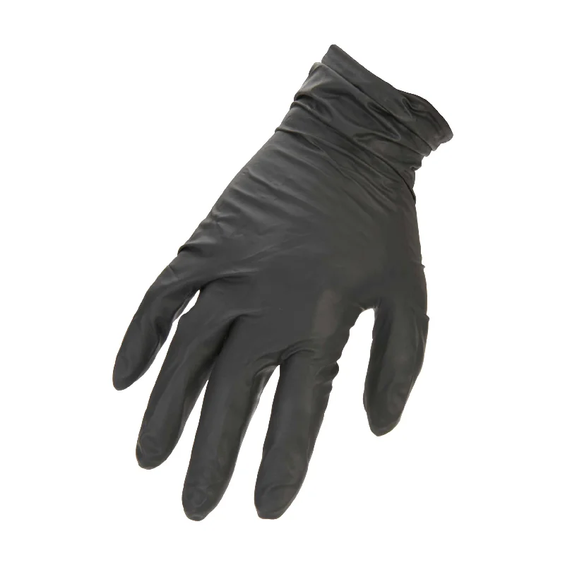 glove for urban-  Black Nitrile Gloves - 9 Mil - XL - Box of 50