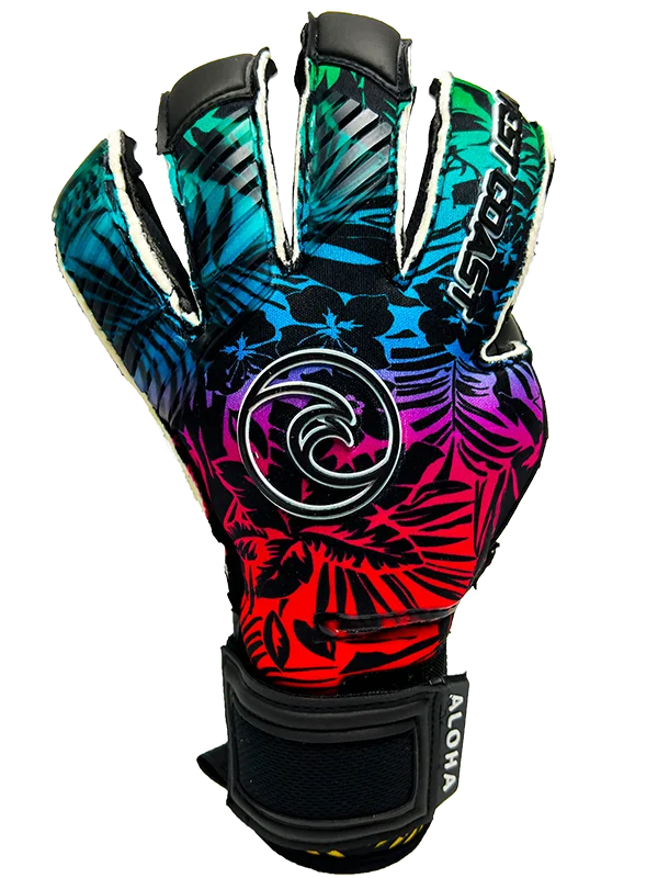 glove with sleek style-  HELIX Aloha Black