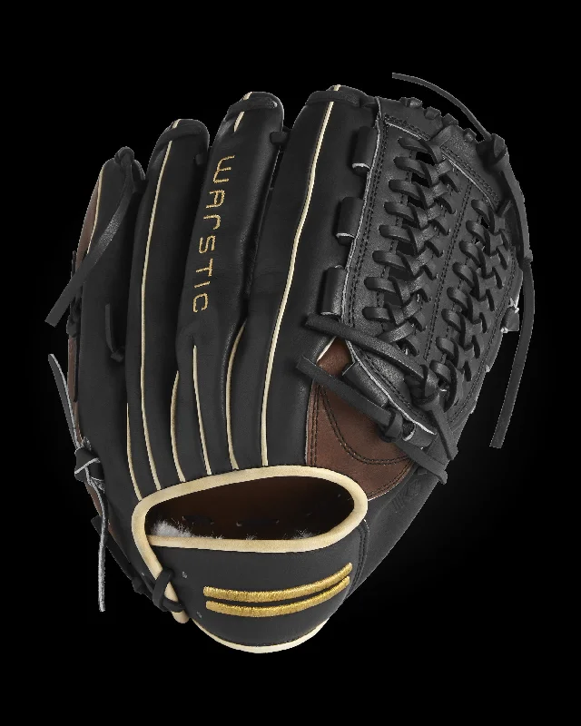 glove with detailed-  IK3 SERIES JAPANESE KIP PITCHER'S GLOVE - BISON STYLE