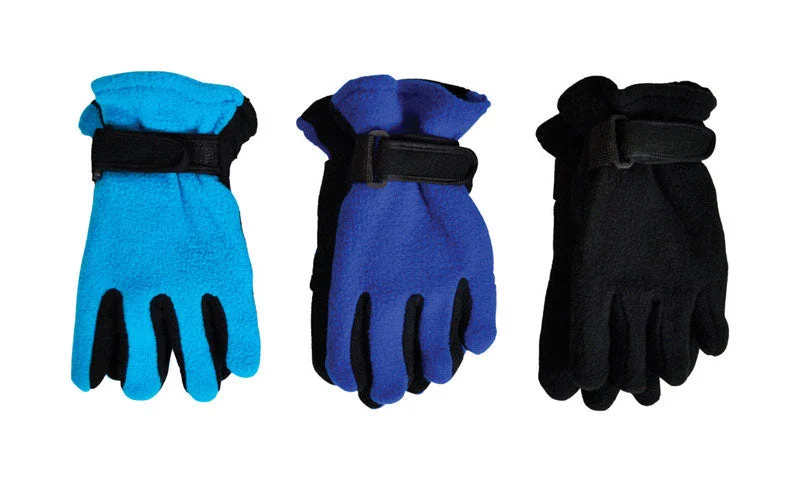 glove for daily touch-  Diamond Visions Assorted Fleece Winter Assorted Gloves (Pack of 36)