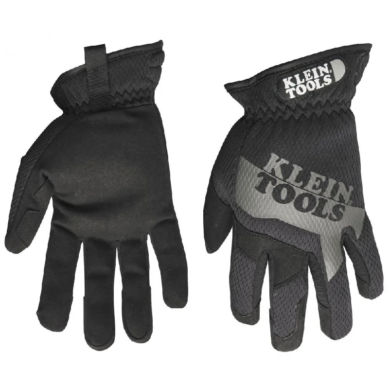 glove with sleek style-  Klein 40206 Journeyman Utility Gloves, size L