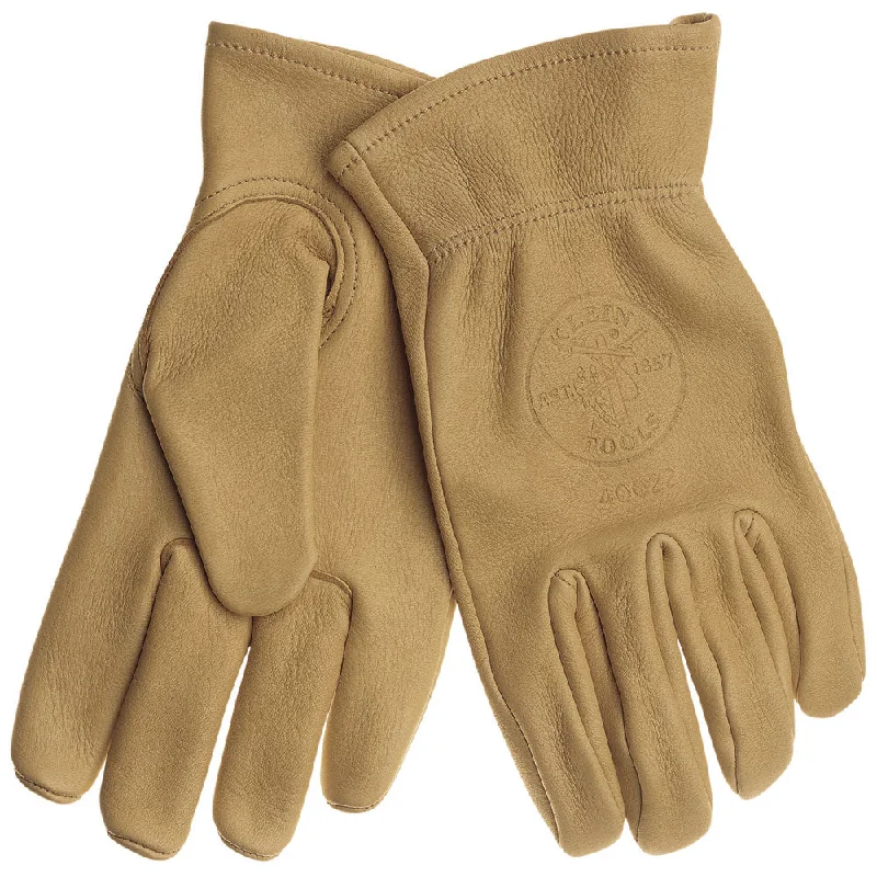 glove for rugged-  Klein Tools 40023 Cowhide Work Gloves XL