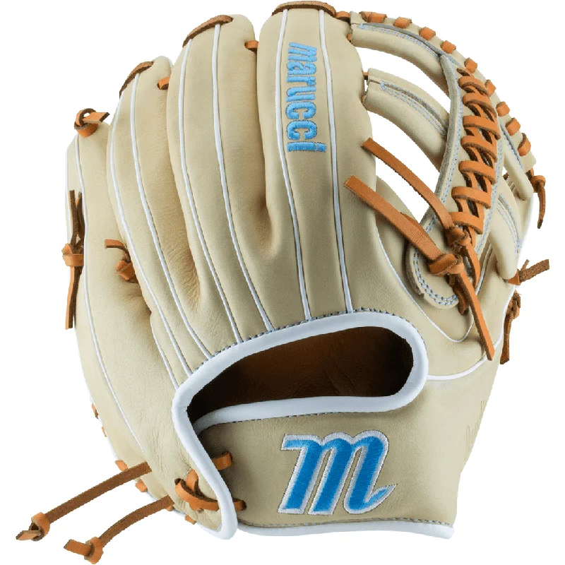 glove with rubber-  Marucci Acadia 12" M Type Fastptich Softball Glove: MFG3AC45A5FP