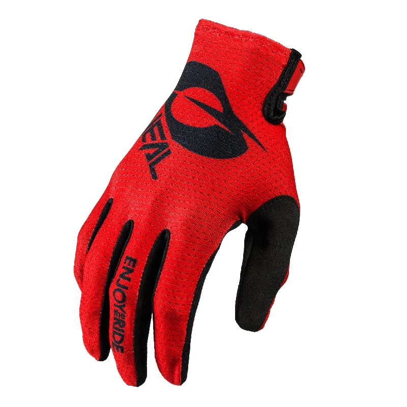 glove with padding-  Matrix Glove Stacked Red