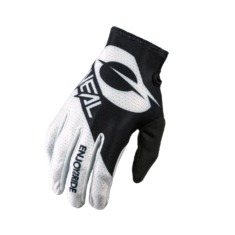 glove with pink accent-  Matrix Stacked V.3 Glove Black/White