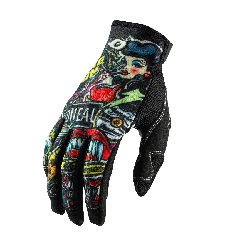 glove for daily touch-  Mayhem Crank Glove Black/Multi