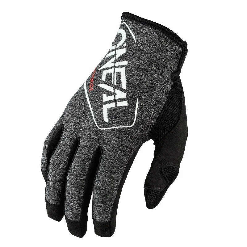 glove with red trim-  Mayhem Hexx Glove Black/White