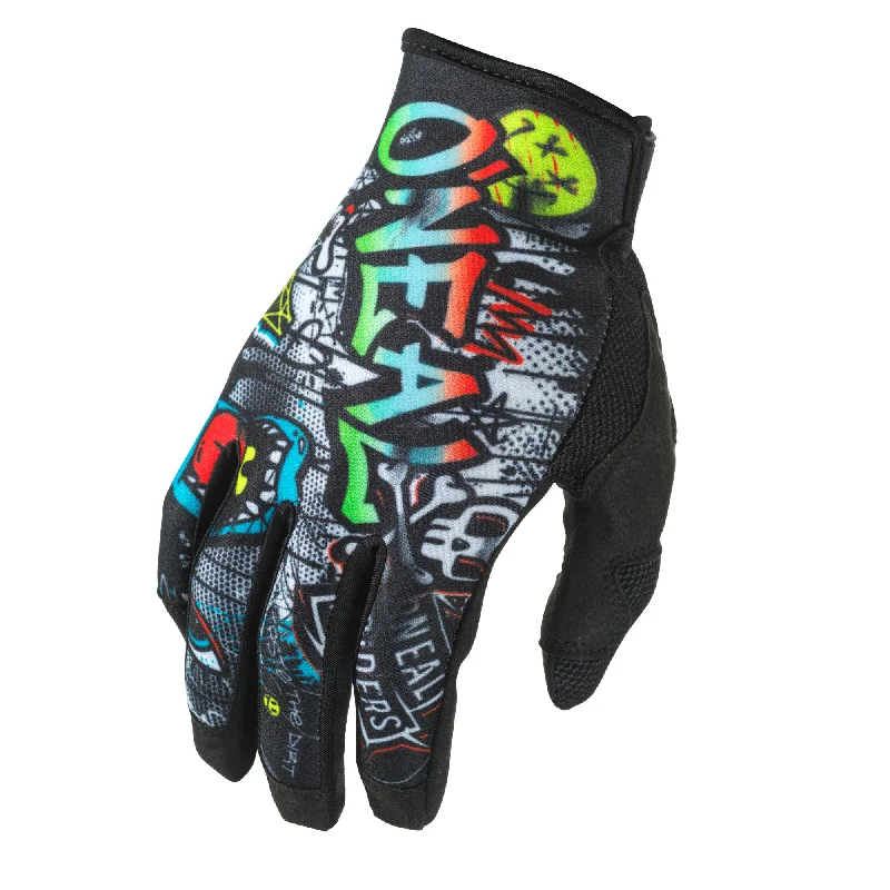 glove with solid feel-  Mayhem Rancid V.4 Glove Black/White