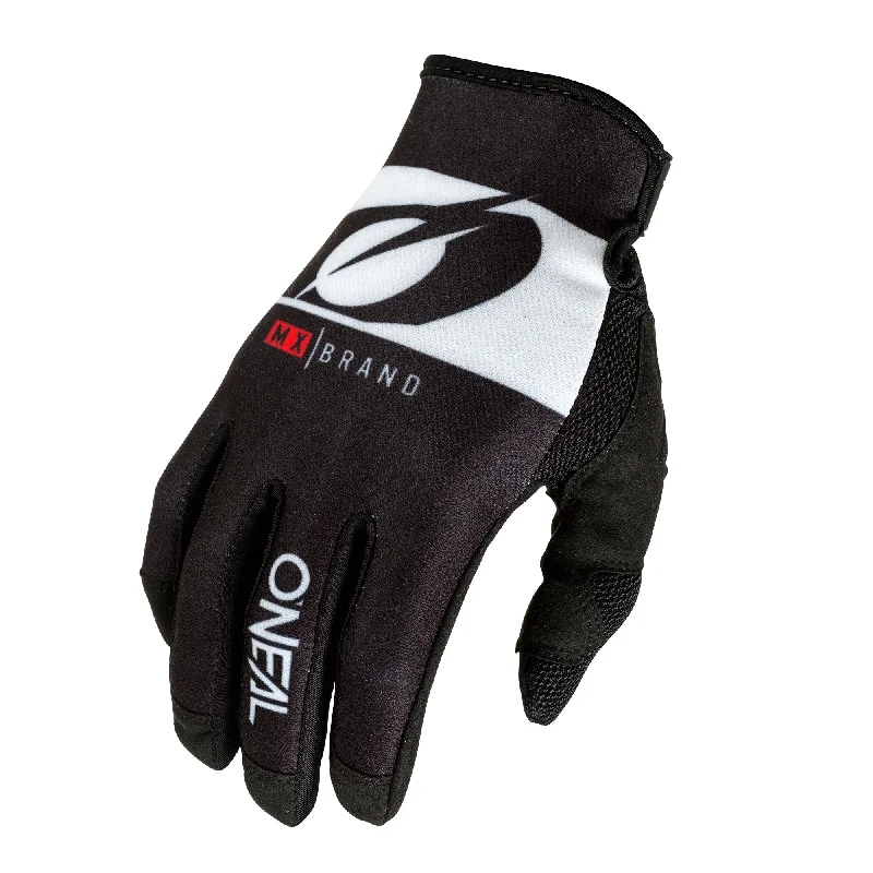 glove for adventure-  Mayhem Rider Glove Black/White