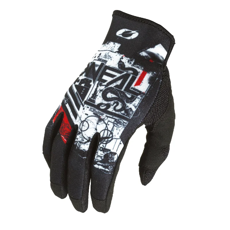 glove for gardening-  Mayhem Scarz Glove Black/White