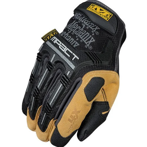 glove with sturdy-  Mechanix MP4X-75-010 Large Material4X M-Pact Gloves