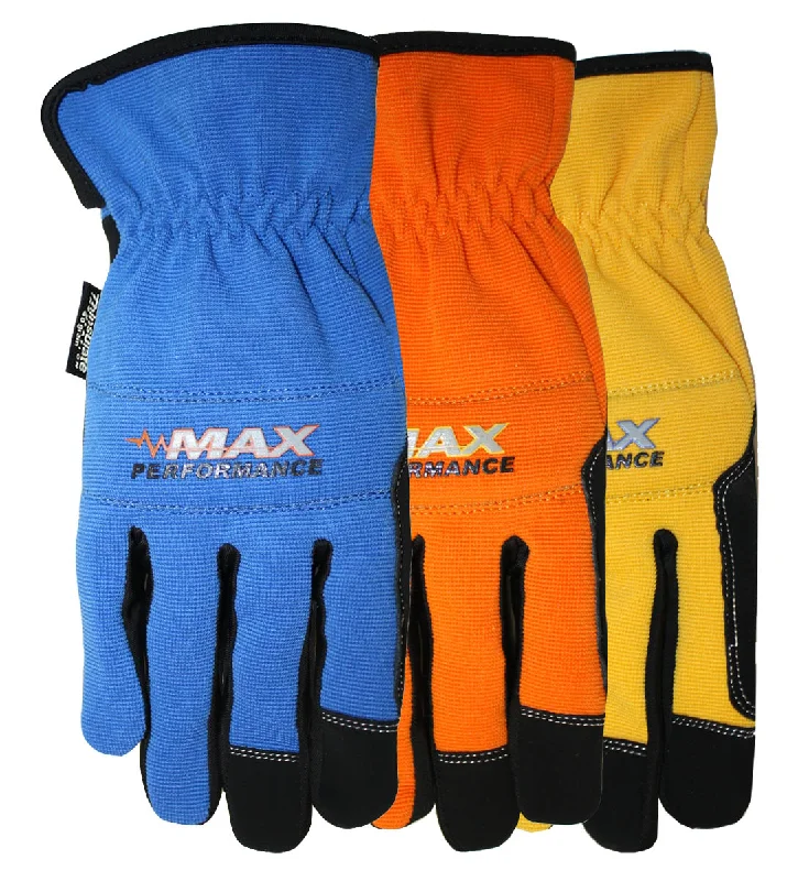 glove with fine finish-  Midwest MX450TH Thinsulate Synthetic Padded Palm Gloves (One Dozen)