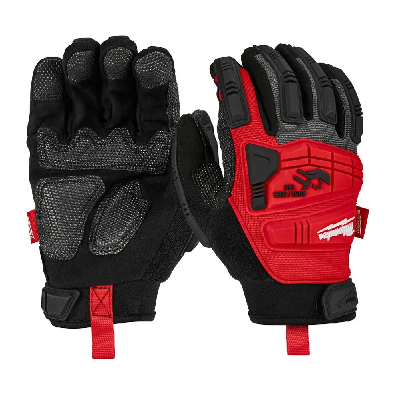 glove with cool feel-  Milwaukee 48-22-8753 Impact Demolition Gloves - X-Large