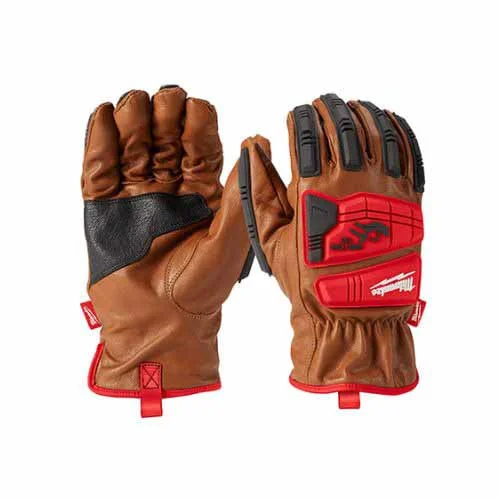 glove for stylish vibe-  Milwaukee  48-22-8773 Impact Cut Level 3 Goatskin Leather Gloves - XL